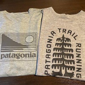 Patagonia Trail Running Mens Tees Size L-XL